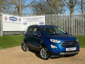 FORD ECOSPORT 2019 (19) at Perkins Garage Braintree